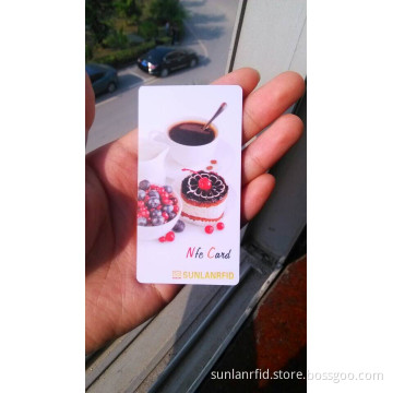 Frosted Finished Nfc Business Cards